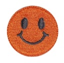 NÁŠIVKA TERMO SMILE NÁŠIVKA 3,5cm ORANŽ