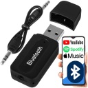 ADAPTÉR FM BLUETOOTH VYSIELAČ PRIJÍMAČ ZVUKU MP3 USB + AUX MINI-JACK