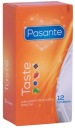 Pasante Taste ochutené a voňavé kondómy 12 kusov