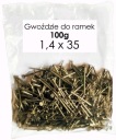 Včelárske klince na pribíjanie rámikov 1,4 x 35