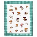 JEDEKA MUSHROOM bavlnená kuchynská utierka 50 x 64
