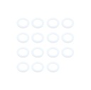Plastové krúžky pre MACRAME SKC 19 mm / 15 kusov
