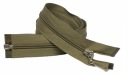 Olivový zips, 50 cm