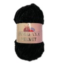 Priadza Himalaya Velvet 100g čierna 90011