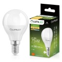 LED žiarovka E14 P45 MALÁ GUĽA 10W = 75W 3000K Teplá farba CCD LUMILED