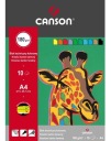 Canson farebný technický blok A4 mix 160g