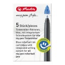 Náplne do guľôčkového pera My.pen, 5 ks, HERLITZ