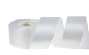 Saténová stuha 32 m 3,8 cm biela