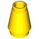 LEGO 4589b KUŽEL 1x1 žltý NOVINKA (1g)