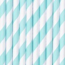 Slamky na pitie Blue Stripes Birthday Stork 10ks