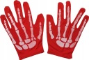 RED HALLOWEEN BONEBODY RUKAVICE