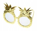 ANANÁSOVÉ havajské aloha zlaté párty okuliare