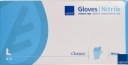 Nitrilové rukavice bez púdru 100 ks ABENA - L