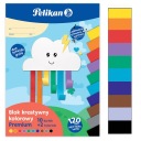 Farebný blok na kreslenie A4, 10 listov, 120g/m PELIKAN