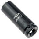 DLHÝ NÁRAZOVÝ KĽÚČ 1/2 PALCA 19MM KLÚČ, CR-MO OCEL - STIX