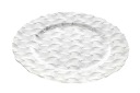 Ozdobný strieborný tanier, 32,5 cm