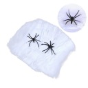 Halloweenska pavučina - biela, 60 g