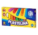 Školská plastelína pre deti, 12 farieb Astra