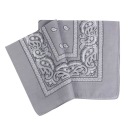 BANDANA, BANDANA, ŠATKA, SVETLO SIVÁ