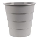 KANCELÁRSKE PRODUKTY odpadkový kôš plný, 16l, sivý