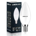 LED žiarovka E14 10W = 90W SMD 6000K studená Premium LEDLUX nebliká
