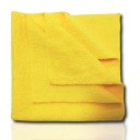 BEZŠVOVÉ MIKROVLÁKNO 40X40 - 385GSM ŽLTÉ 1ks