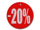 okrúhly štítok CIRCLE FI 24CM -20% CENA DOSKY