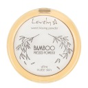 Lovely Bamboo Lisovaný transparentný zmatňujúci lisovaný púder na tvár 10g