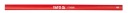 YT-6926 TESÁRSKA ceruzka, ČERVENÁ HB, YATO