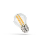 COG CLEAR E-27 LED guľová žiarovka 230V 1W NW 4000K