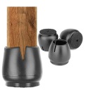 Plstené poťahy na nohy stoličky 17-21mm 4 ks