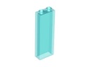 Lego New Brick Post Trans-Light Blue Brick 1 x 2 x 5 46212