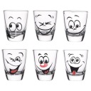 Okuliare humor úsmevy na vodku 6 ks