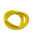 KEDRA BIZA PIPE PVC PÁSKA, mäkká, SVETLO ŽLTÁ