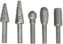 Profilové frézy na drevo so stopkou 6mm, sada. ks 5 MEGA (44915)