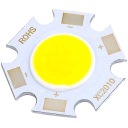 COB MODUL 3W LED 12V 300mA BIELA ​​310lm 20mm