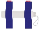Samo-suchý zips - Držiak na suchý zips do kufra - 20 cm