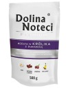 DOLINA NOTECI PREMIUM vlhké krmivo pre psov bohaté na králika s brusnicami 500g