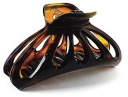 Sponka do vlasov Donegal Amber v tvare motýľa, odolná, dĺžka 9,5 cm