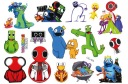Umývateľné tetovanie RAINBOW FRIENDS CG476 pre deti