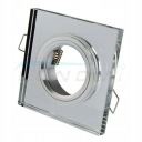 HALOGÉNOVÝ RÁM PRE LED ŽIAROVKY GU10 STROPNÉ LAMPY KÚPEĽŇOVÉ LAMPY SKLENE