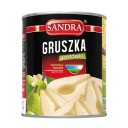 Polovičky hrušiek v dóze sirupu 850 ml SANDRA