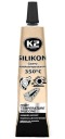 K2 VYSOKOTEPLOTNÝ SILIKÓN ČIERNY +350°C 21G