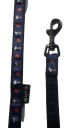 Vodítko ZOLUX Snoopy 1m-20mm modré *