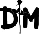 DEPECHE MODE samolepka na auto na stenu 12cm OPTIMICO