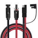 MC4 KÁBEL SOLÁRNEHO ADAPTÉRA 50CM 10AWG DO SAE