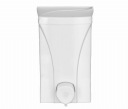 NÁSTENNÝ DÁVKOVAČ S GOMÍNOVÝM DÁVKOVAROM MYDLA GÉL NA MYDLO 500ml (T2)