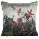 Dekoratívna obliečka na vankúš 45x45 Velvet s kvetmi Velvet 106