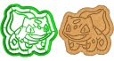 Vykrajovač na sušienky Pokemon Bulbasaur 1 8 cm