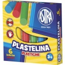 Plastelína Astra 6 farieb